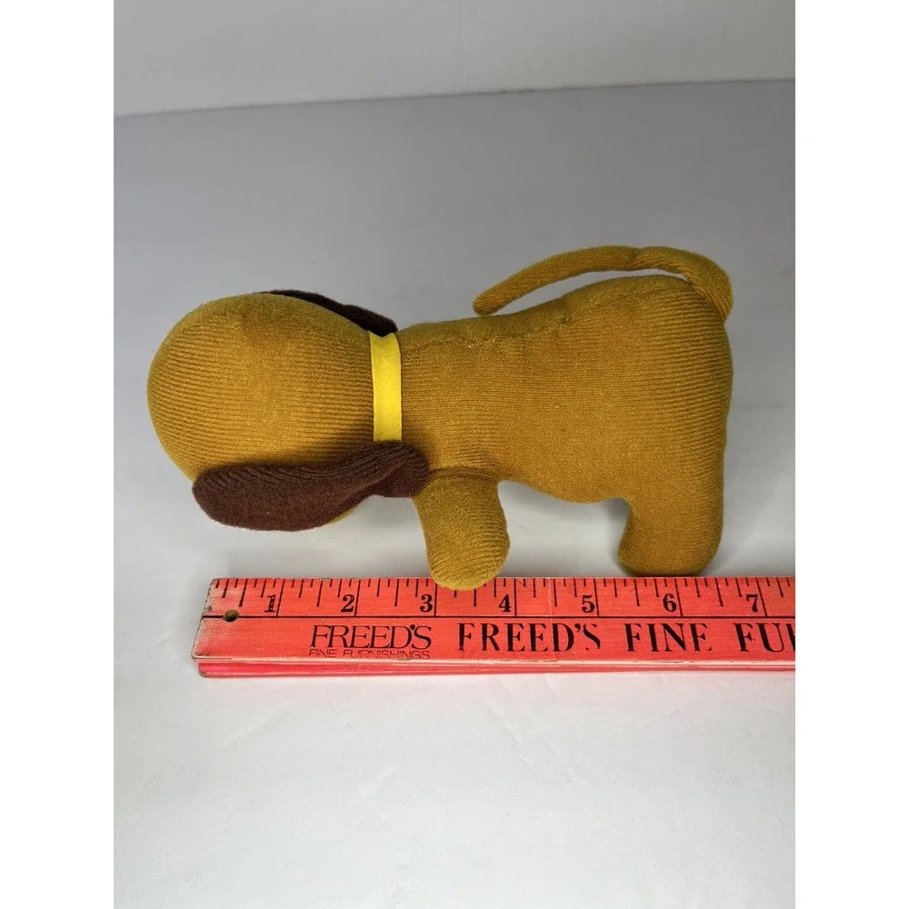 Vintage Dakin Dream‎ Pets Brown and Orange Dog Stuffed Animals 1977-78 Plushies